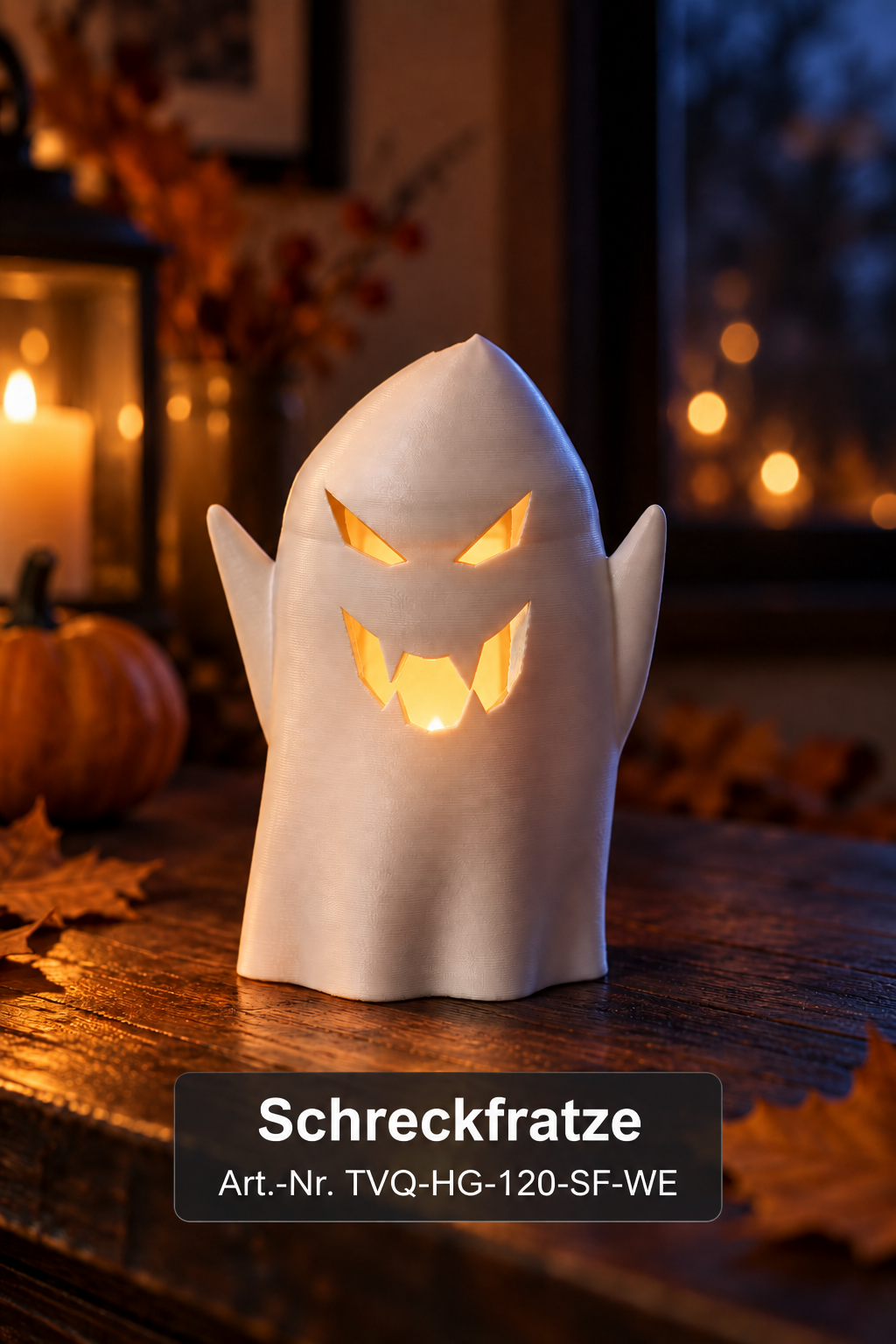 Halloween Geist - Spooky (Schreckfratze)