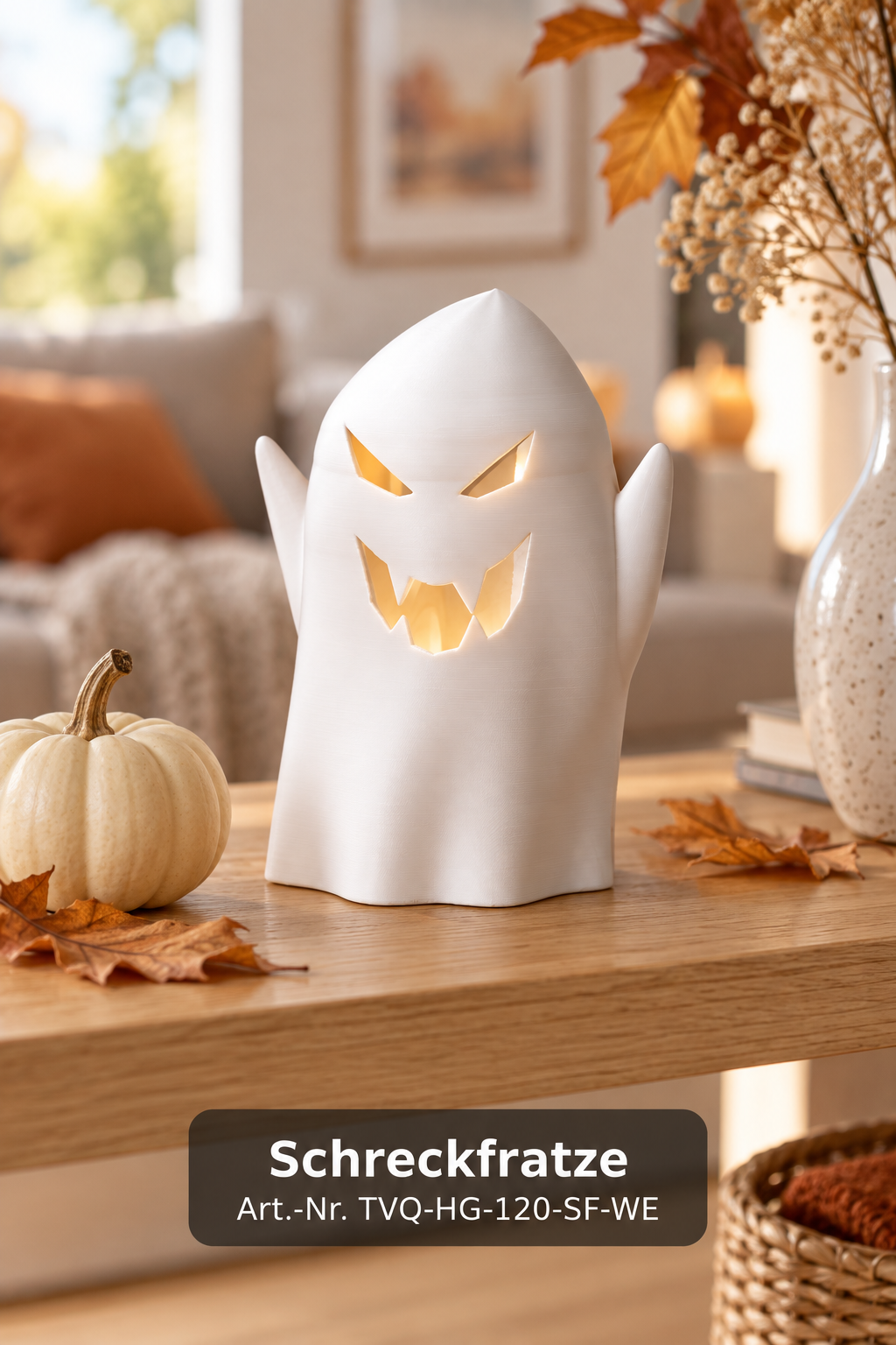 Halloween Geist - Spooky (Schreckfratze)